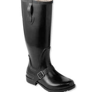 Size 7 LL bean wellie rain boots